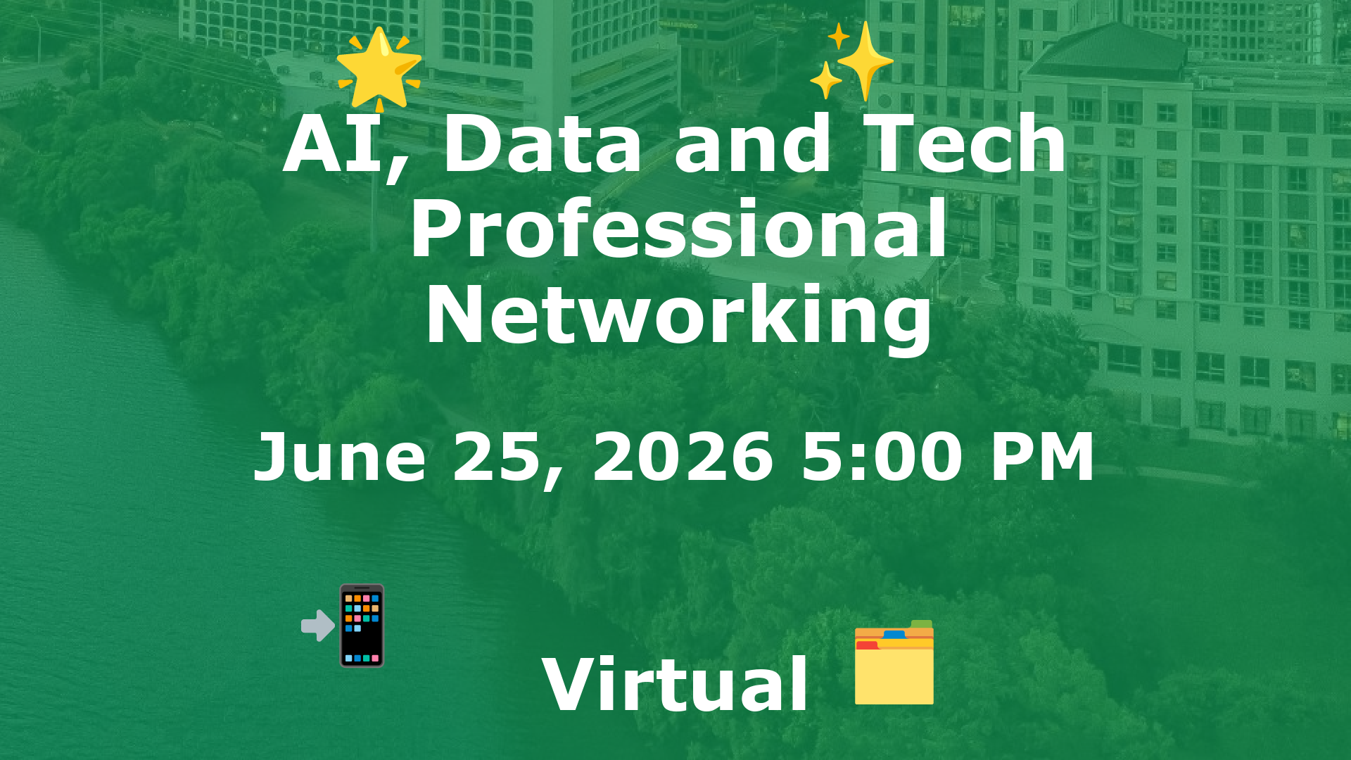 AI, Data and Tech Professional Networking event image